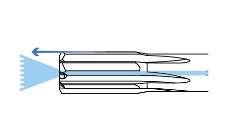 Internal Coolant Drawing